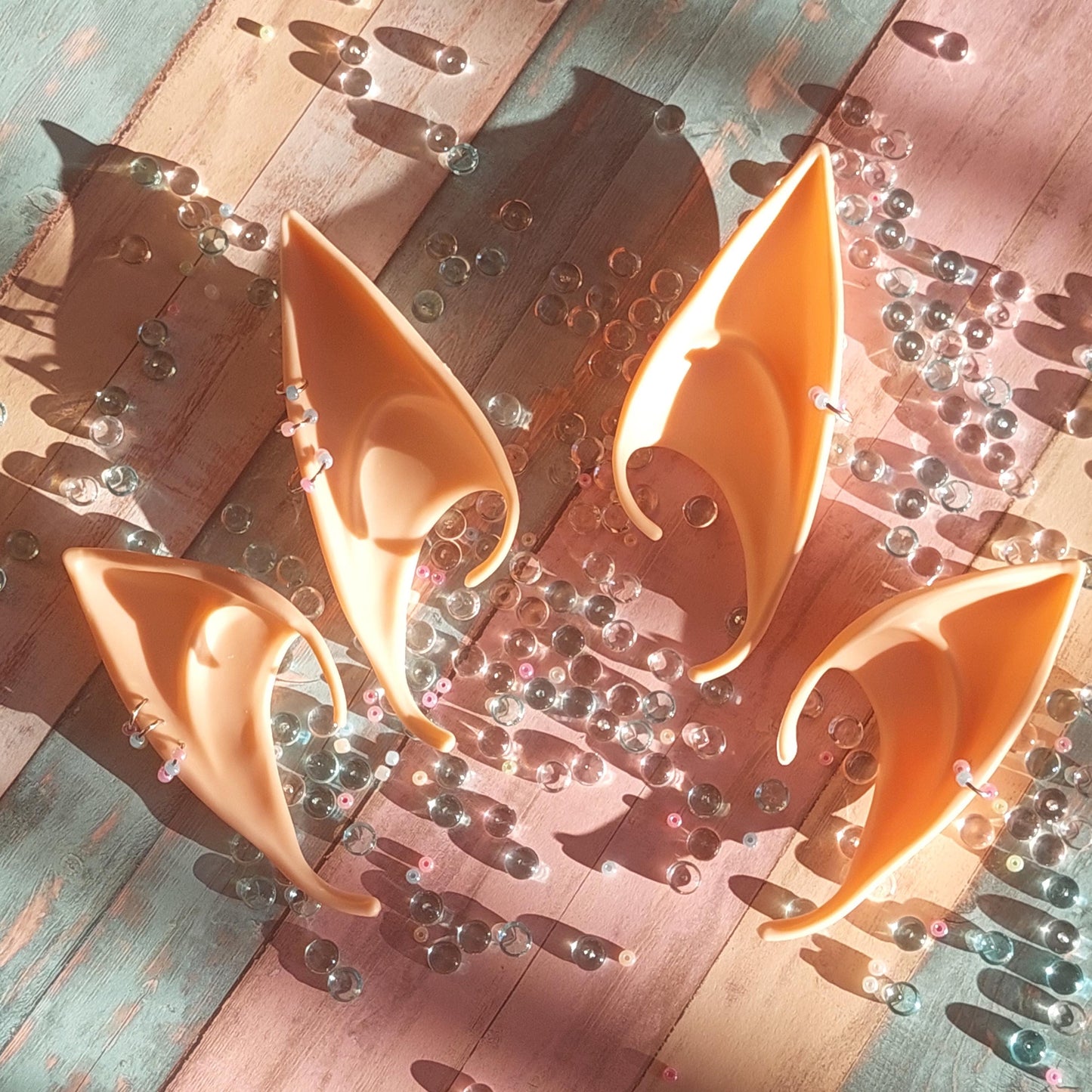 Silicone Elf Ears | Pixie Fantasy Ears for Cosplay & LARP – Soft & Lightweight