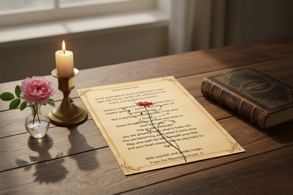 Elf Letter Printable – Magical Gift – Instant Download – Fantasy Gift Idea for Her