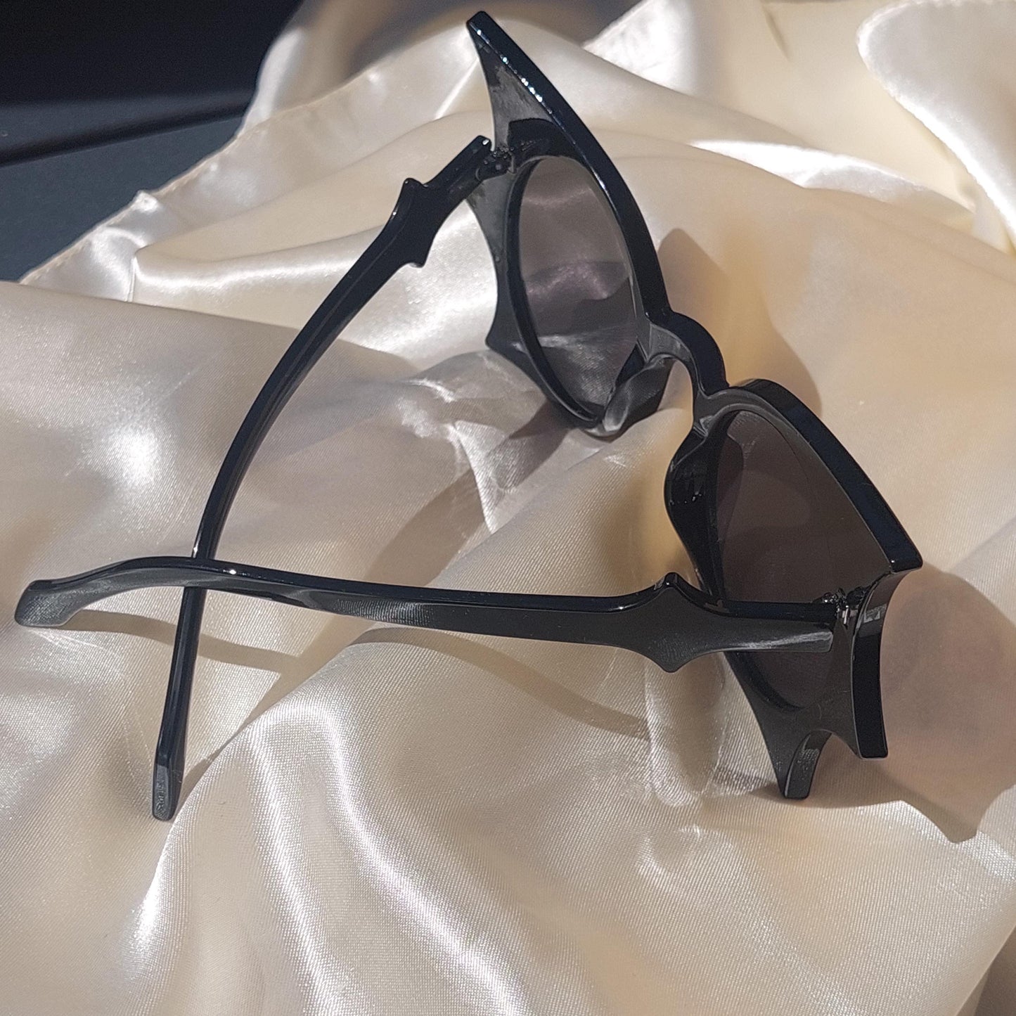 Sonnenbrille Schwarze Vampirbrille - Leoparden-Cosplay Sonnenbrille