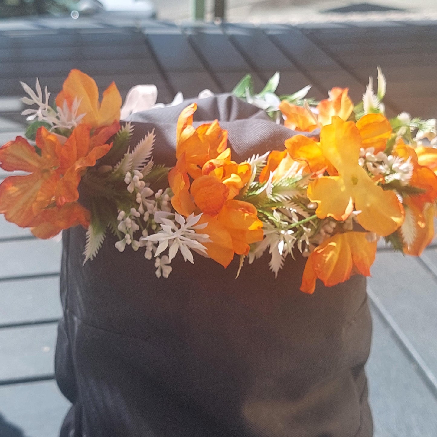 Enchanting Elven Flower Crown - Magical Fantasy Hair Accessory for Fairy Cosplay