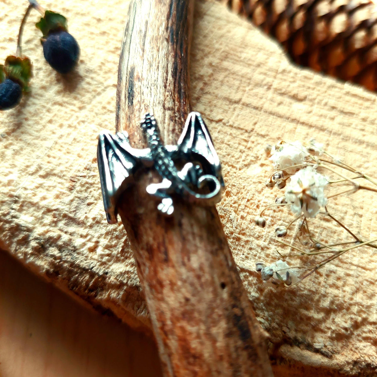 Ringe mit Fabelwesen: Drache, Schlange, Frosch, Eidechse – Einzigartiger Statement-Schmuck für Damen und Herren