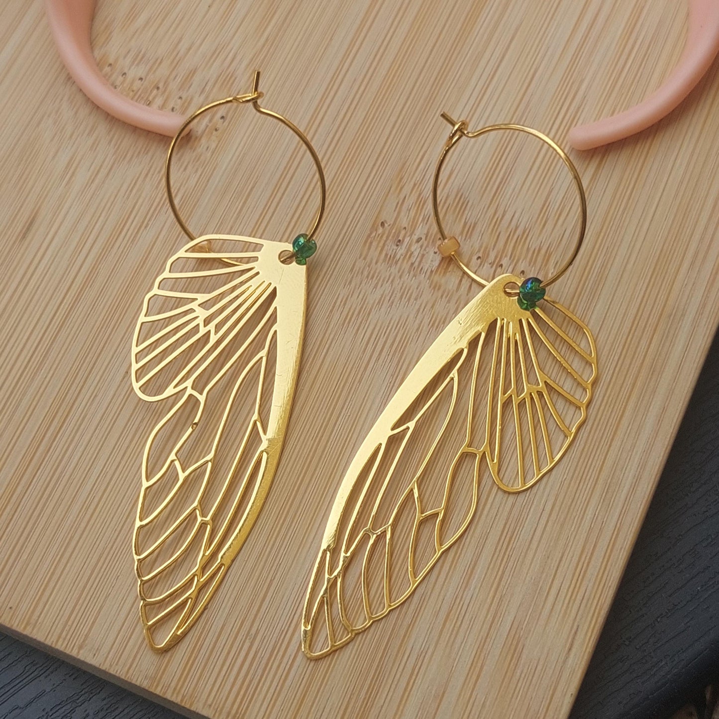 Elf Ear Jewelry Set – Silicone Elf Ears with Gold or Silver Piercings & Pearl/Crystal Hoop Earrings | Fantasy Cosplay & LARP Accessory Gift