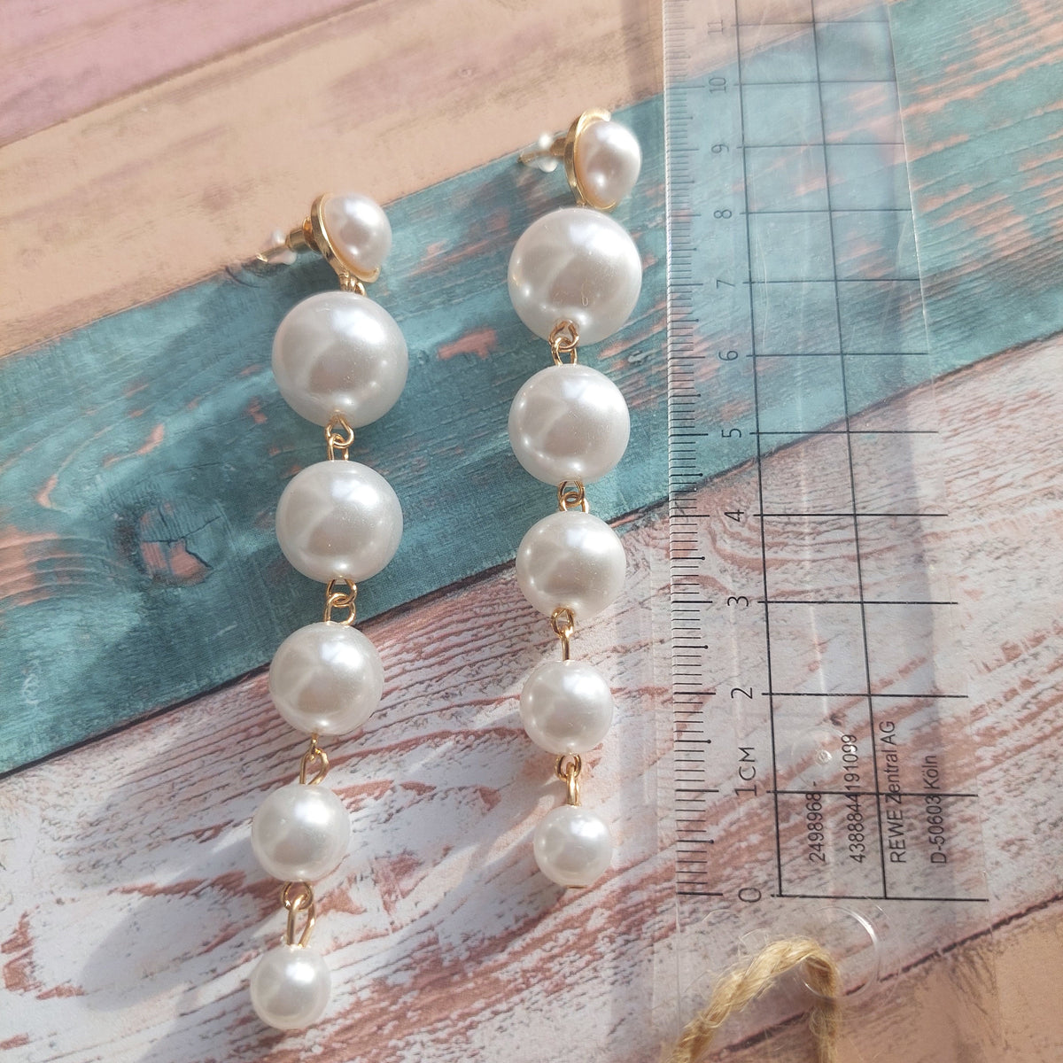 Elegante Perlenohrringe: Statement-Schmuck im Boho-Stil für Hochzeiten, lange Hängeohrringe – das perfekte Geschenk für Sie