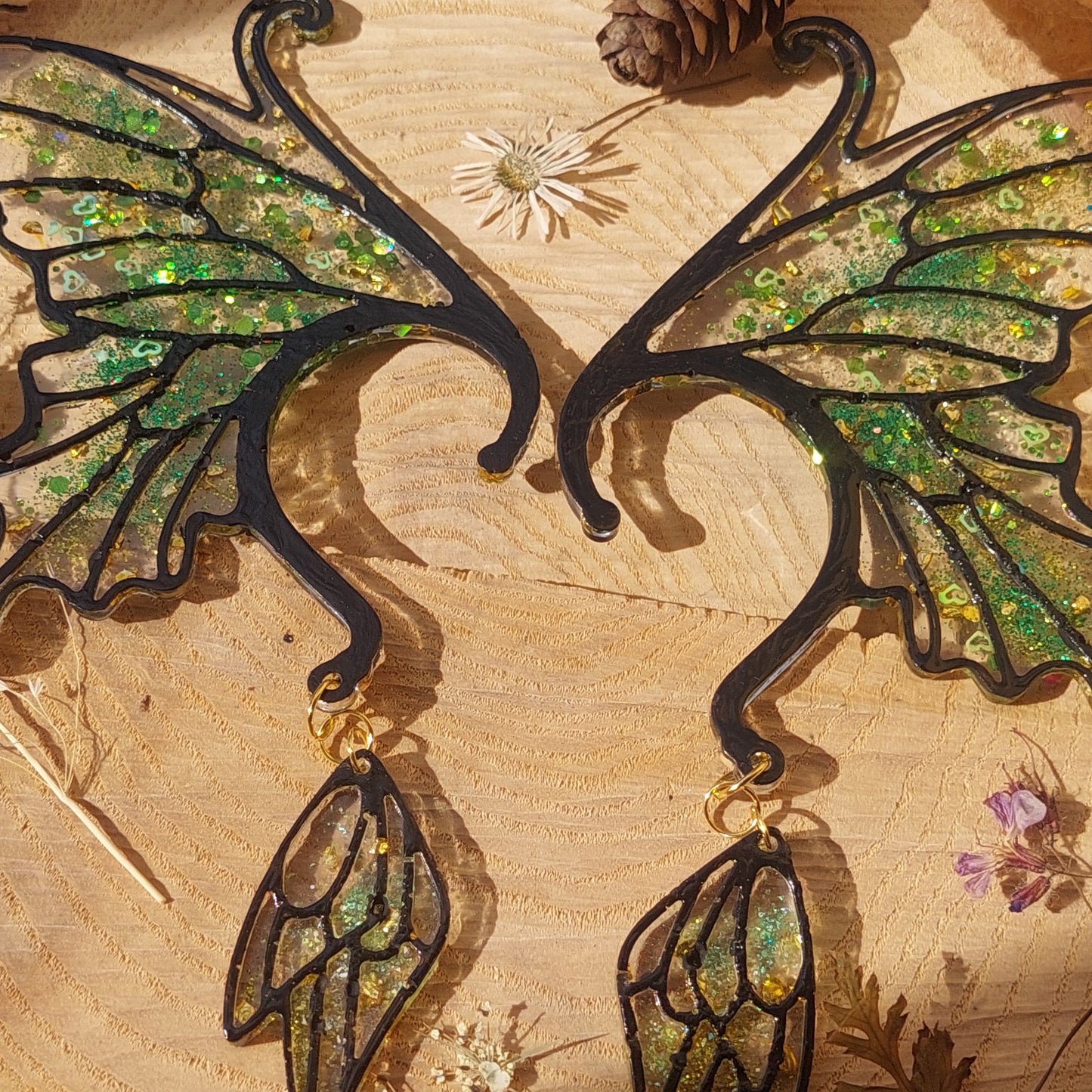 Limitierte Elfen-Ohrmanschetten – Handgefertigter Fantasy-Schmuck ohne Piercing | Fee, Meerjungfrau, Cosplay