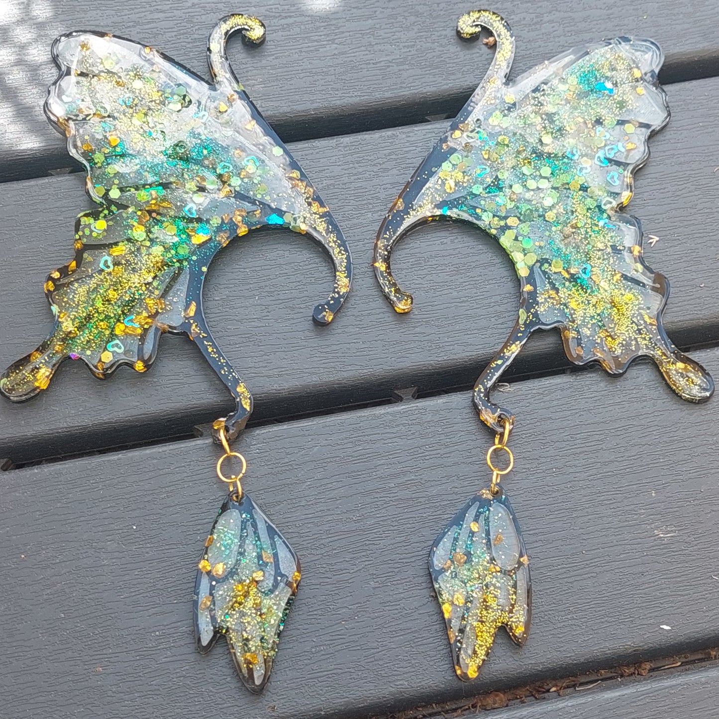 Limitierte Elfen-Ohrmanschetten – Handgefertigter Fantasy-Schmuck ohne Piercing | Fee, Meerjungfrau, Cosplay