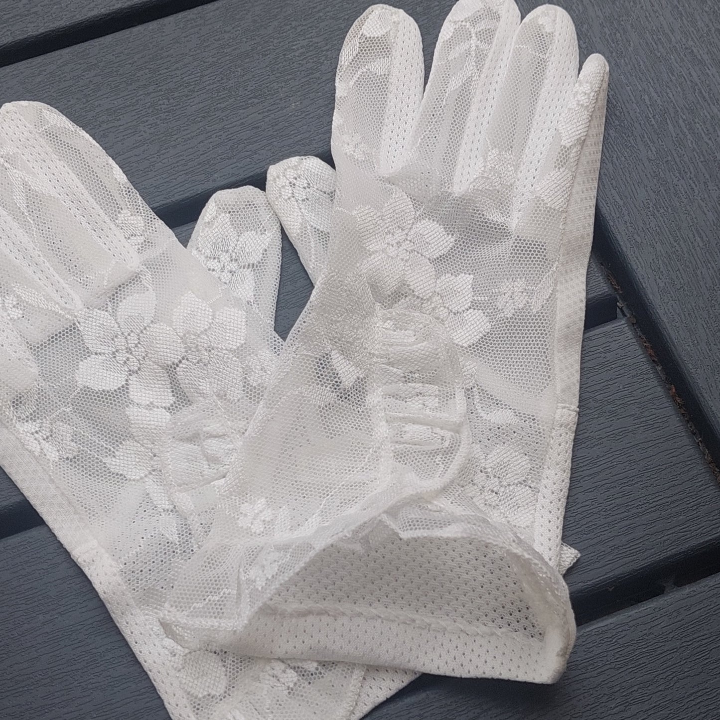 Elegant Lace Gloves for Women – Black, White & Grey | Touchscreen Compatible, Breathable, Gift Box, Wedding & Evening Accessories