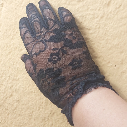 Lace Gloves for Women, Breathable, Wedding, Evening Gloves Accessories, Gift