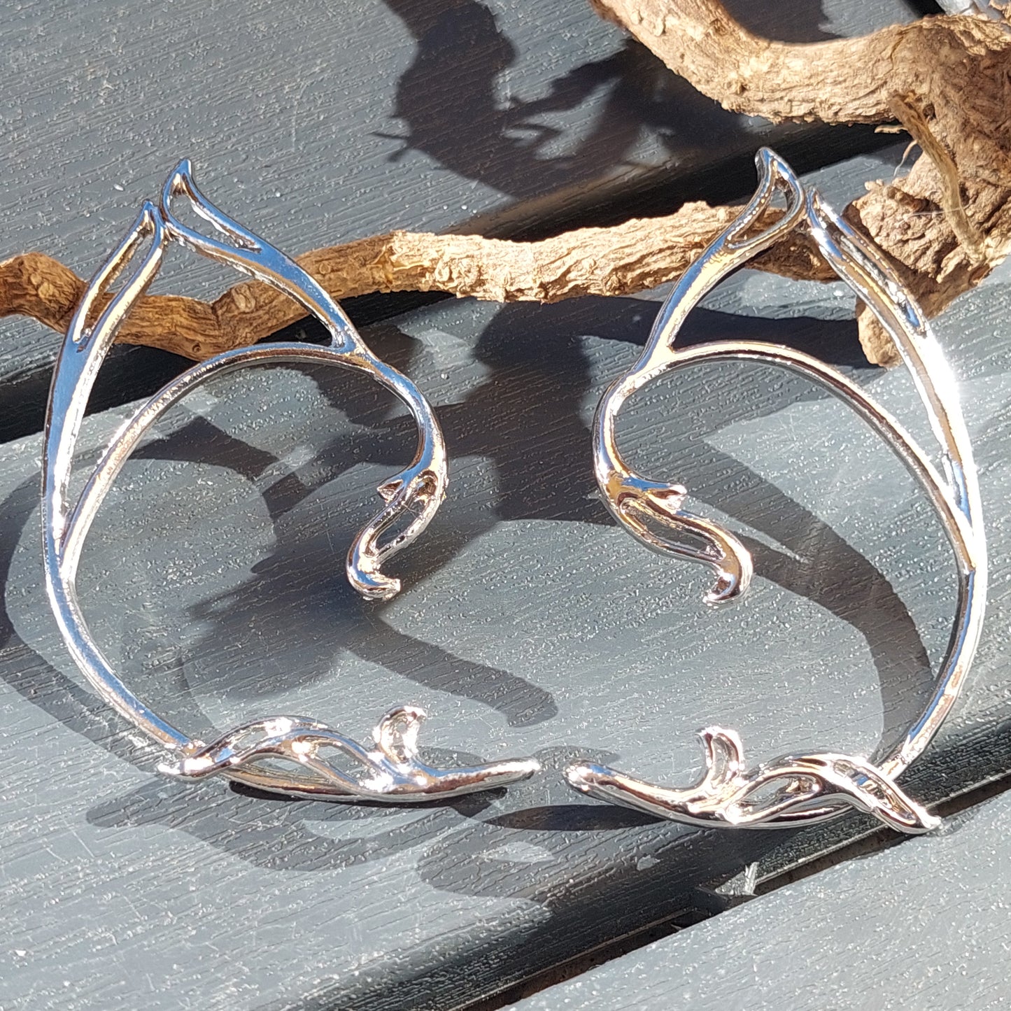 Elf Ear Cuffs – Gold & Silver Fantasy Jewelry, Gothic Earrings for Wedding, Christmas & Cosplay