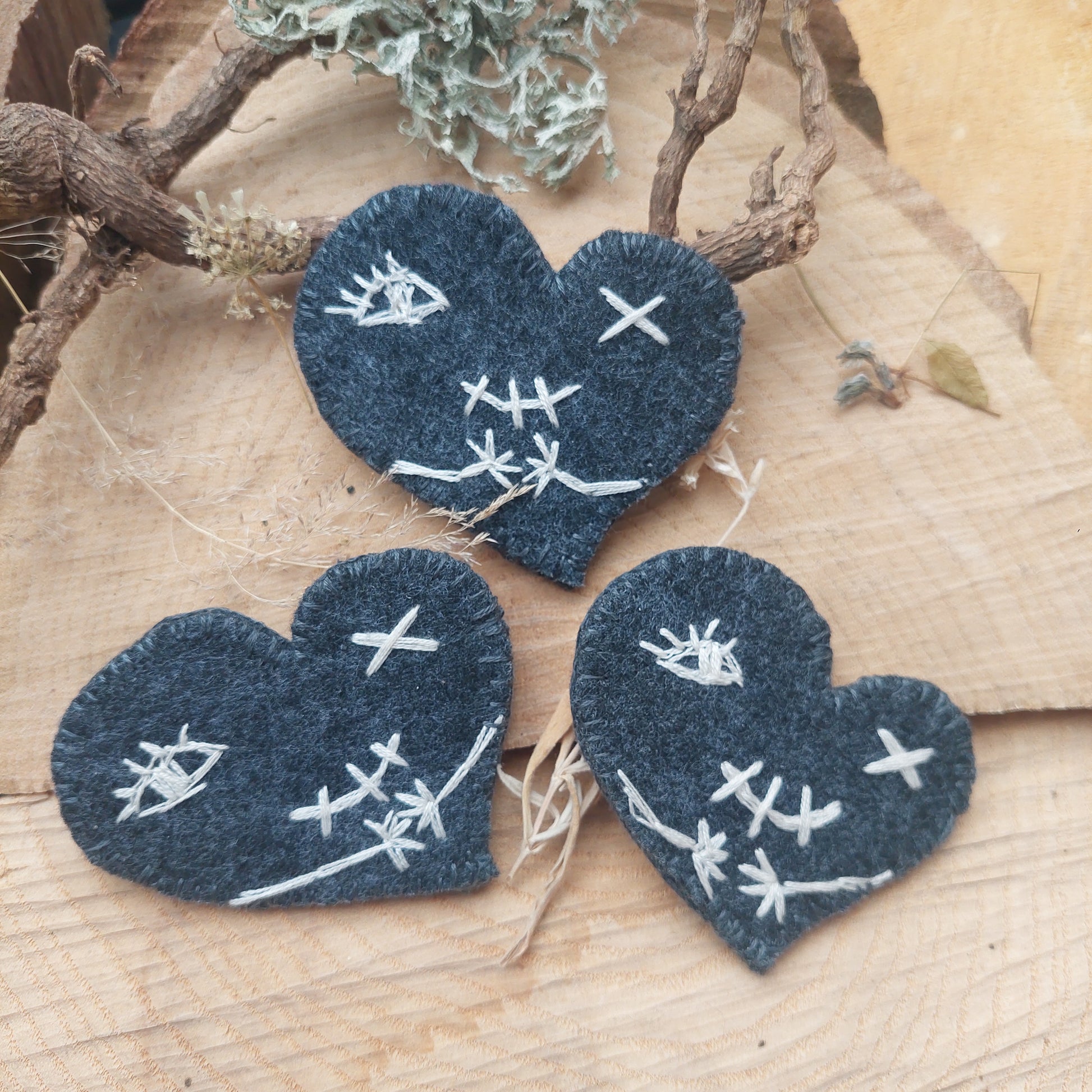 Vintage metal pin backing