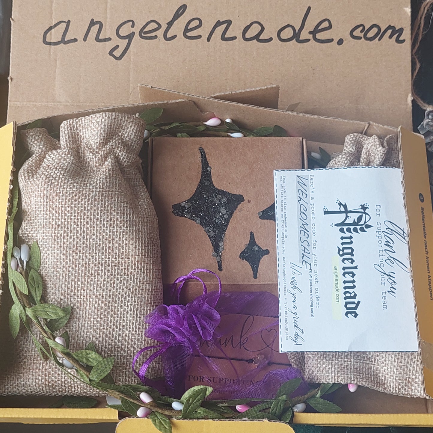 Fantasy aesthetic mystery box – unique handmade accessories gift set