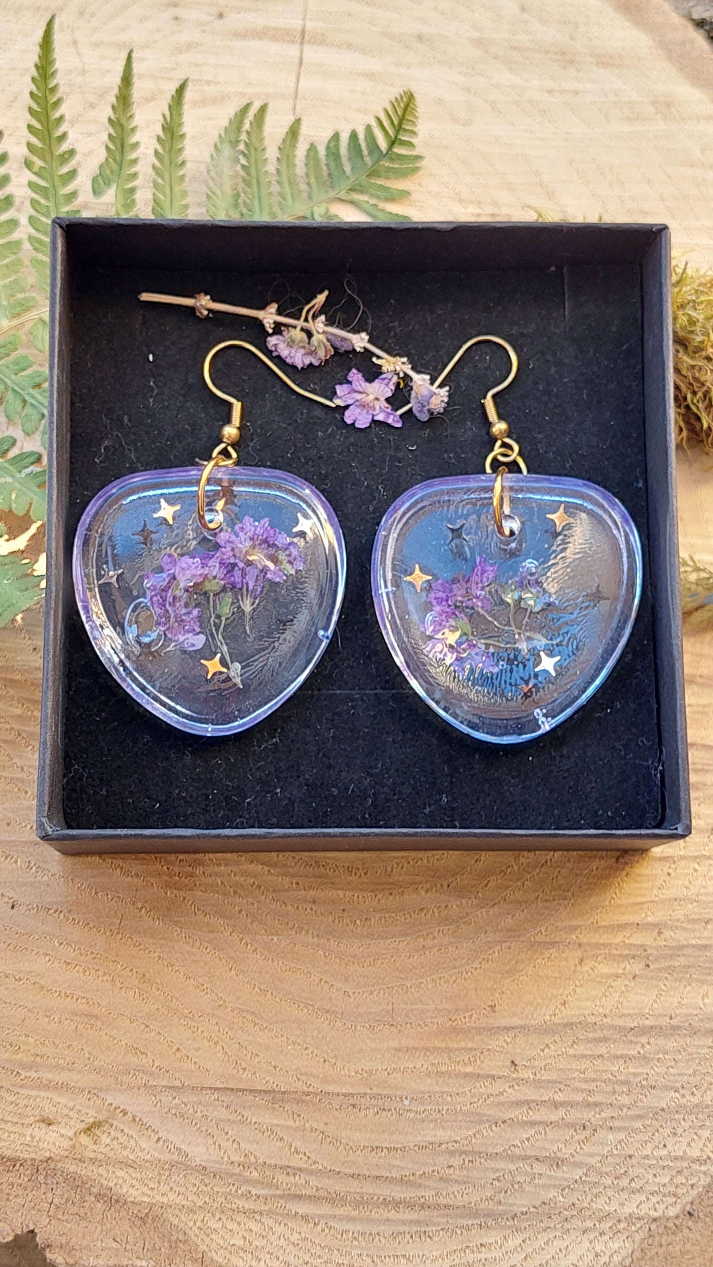 Flower Earrings, Handmade Fantasy Jewelry, Limited Edition, Unique Handmade Gifts for Her