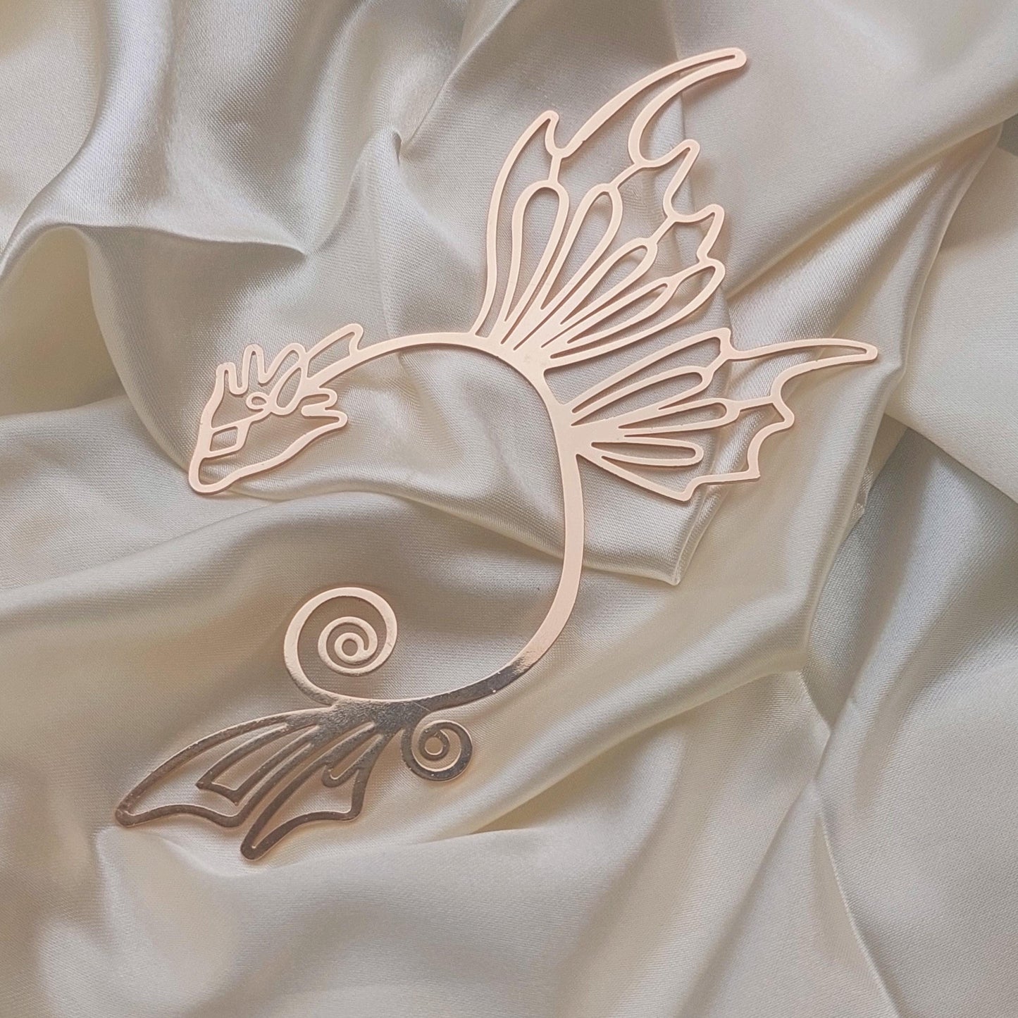 Gothic Dragon Ear Cuffs – Lightweight No-Piercing Fantasy Jewelry for Men & Women | Unique Punk Gift