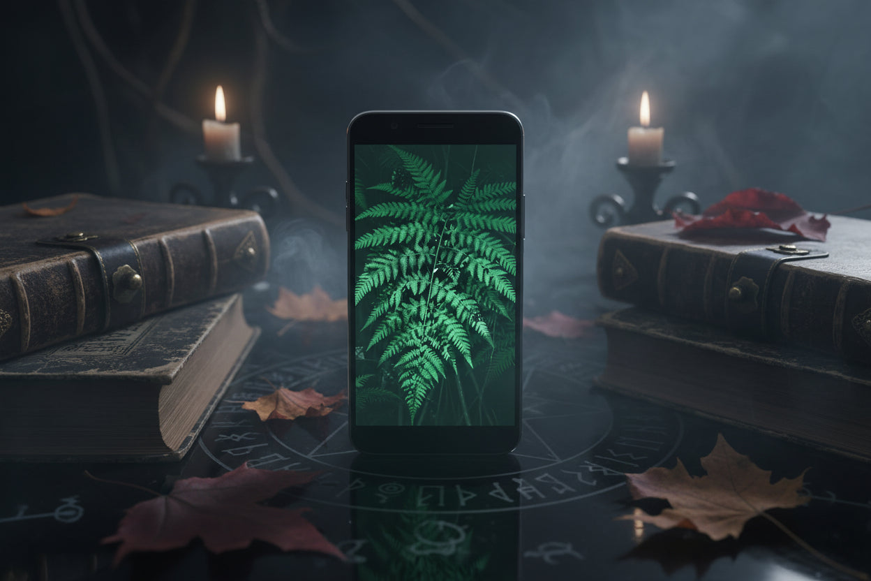 Dark Fantasy Botanical Mobile WallpapersBring your phone to life with 17 atmospheric dark fantasy wallpapers, featuring gothic herbs, witchcore vibes, and elven aesthetic. 