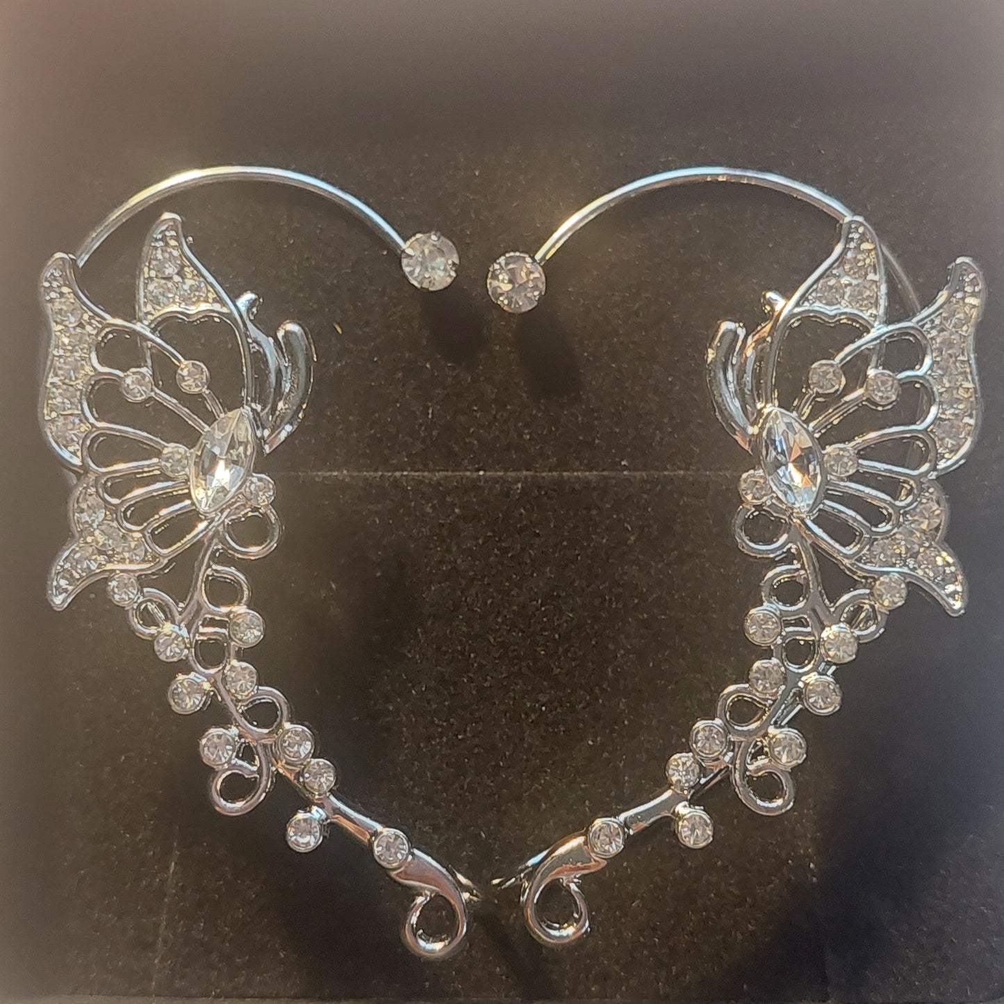 Silver Elf Ear Cuffs – Non-Piercing Fantasy Jewelry, Gift