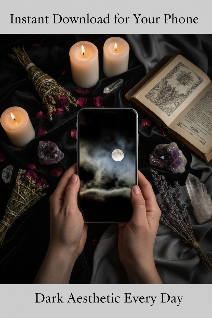 moody gothic phone wallpaper
