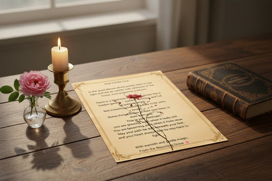 Elf Letter Printable – Magical Gift – Instant Download – Fantasy Gift Idea for Her