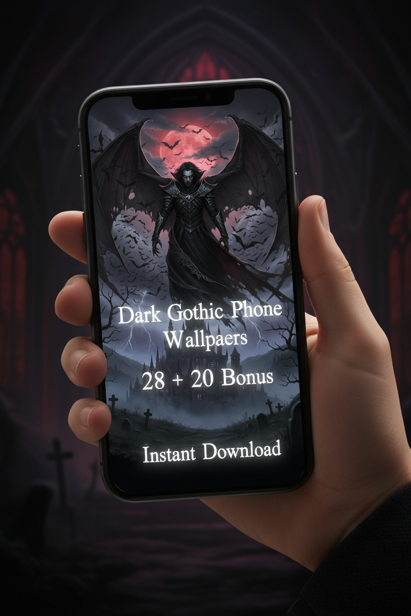 vampire aesthetic phone wallpaper