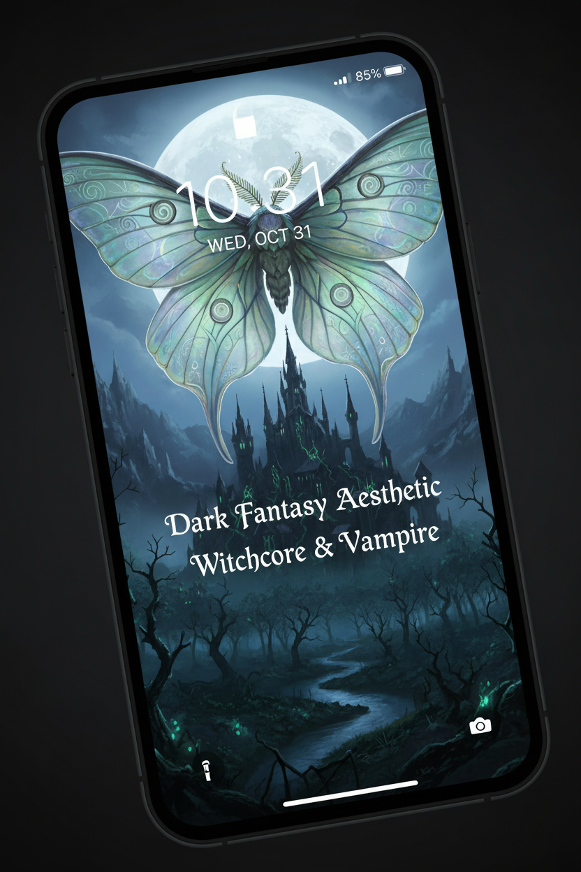 gothic lock screen