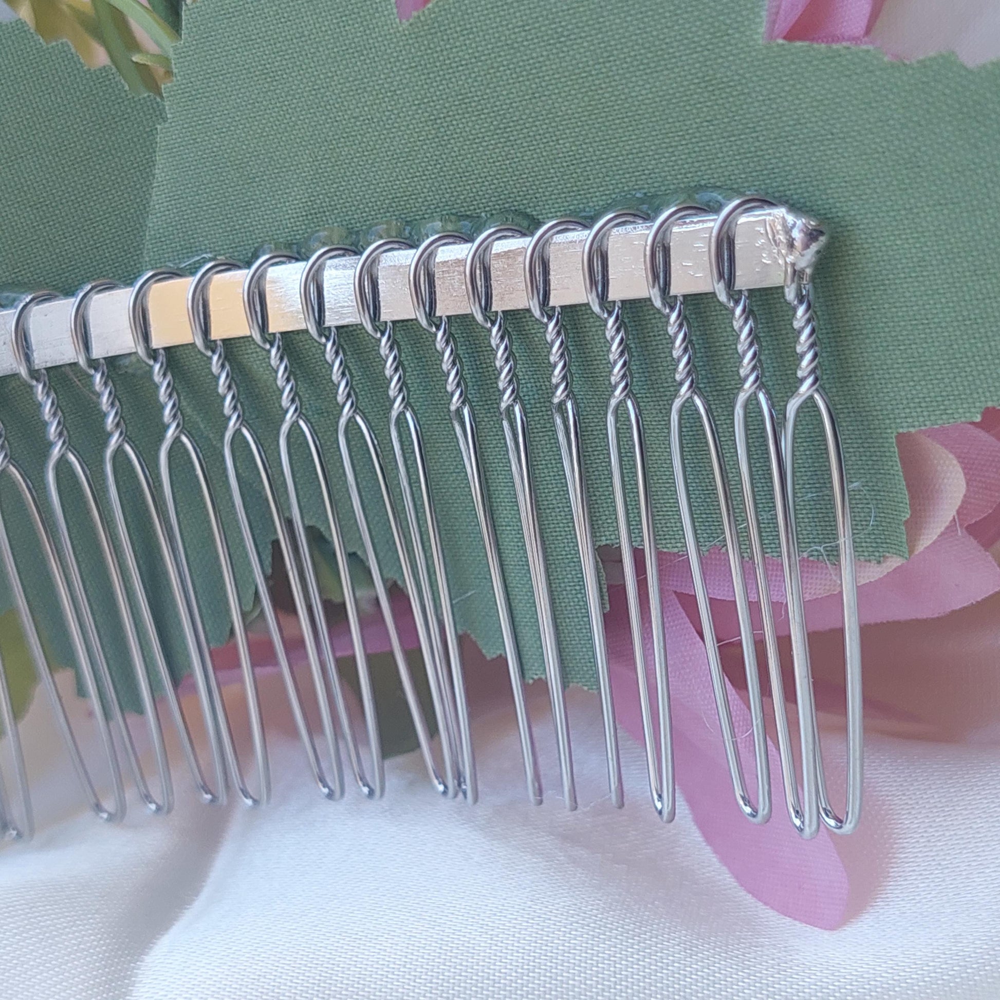Elven Fairy Set, Floral Hair Comb, Elven Fairy Ear Cuffs, Gift for Her