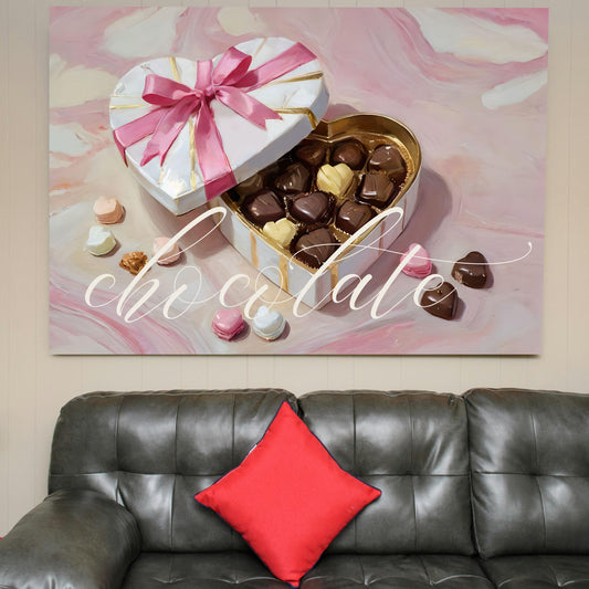 Minimalist Chocolate Fashion Poster – Aesthetic Digital Wall Art for Modern Home Decor | Instant Download