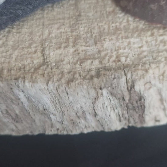 Handmade gothic broken heart desk altar with embroidered felt heart on wooden stand. Stoic symbolic decor for witchcore and dark academia lovers.