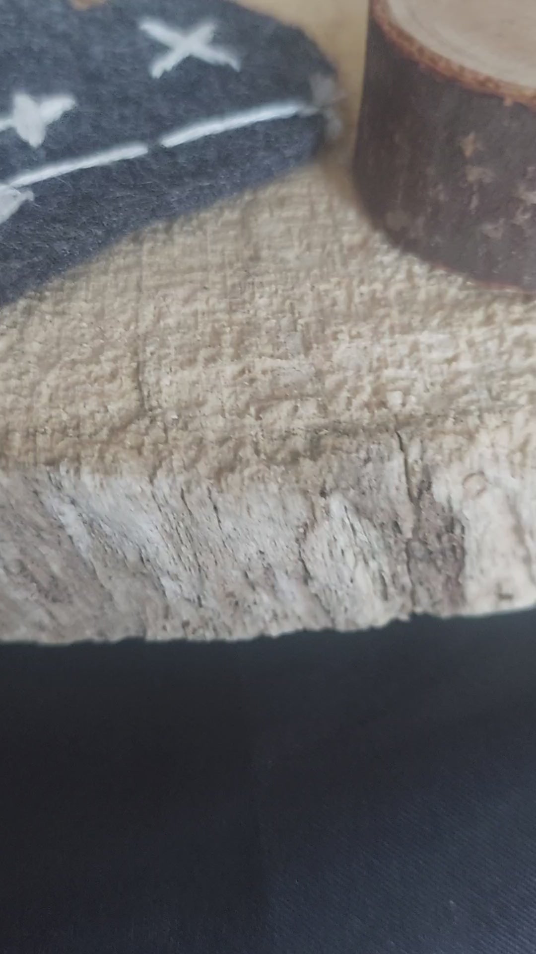 Handmade gothic broken heart desk altar with embroidered felt heart on wooden stand. Stoic symbolic decor for witchcore and dark academia lovers.