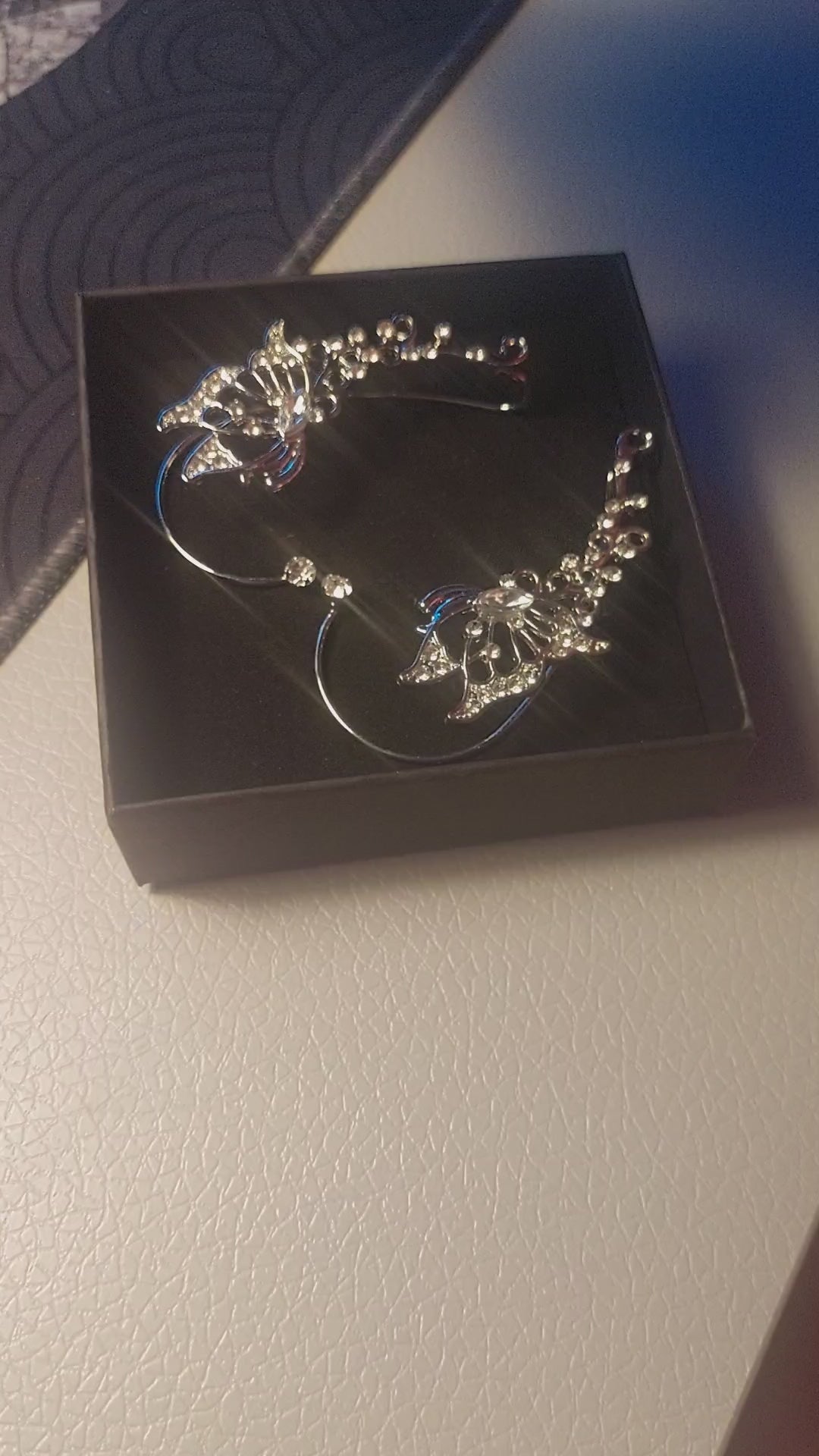 Silver Elf Ear Cuffs – Non-Piercing Fantasy Jewelry, Gift